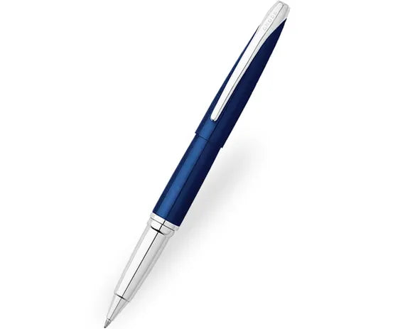 Cross ATX Translucent Blue Lacquer Rollerball Pen
