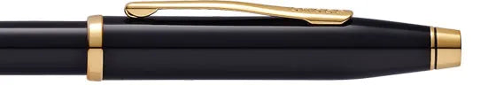 Cross Century II Black Gold Trim Rollerball Pen
