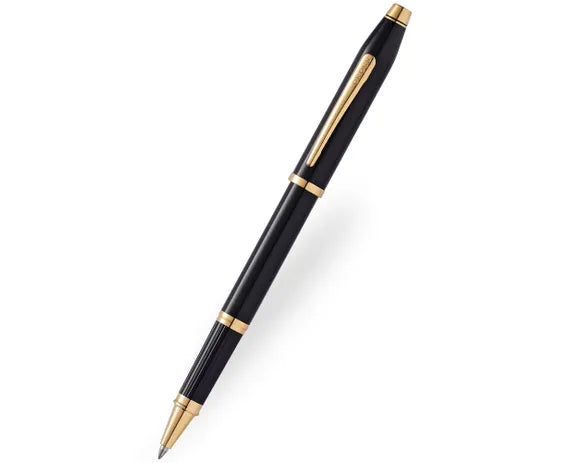 Cross Century II Black Gold Trim Rollerball Pen