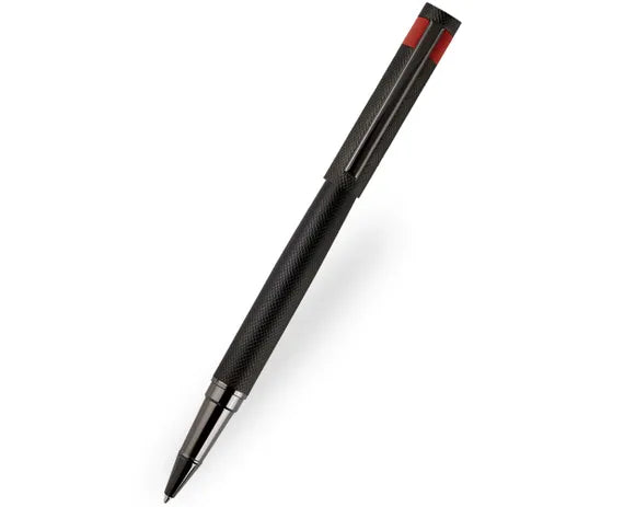 Hugo Boss Loop Diamond Black Rollerball Pen
