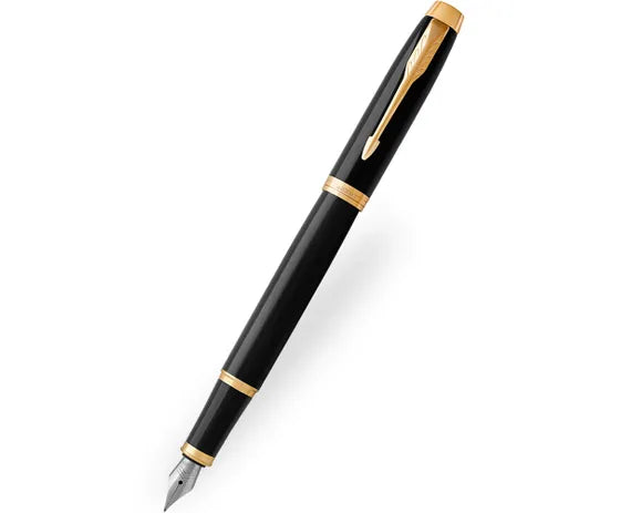 Parker IM Black Gold Trim Fountain Pen
