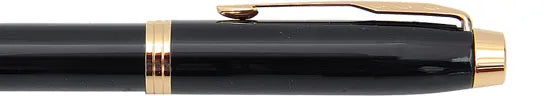 Parker IM Black Gold Trim Rollerball Pen