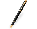 Parker IM Black Gold Trim Rollerball Pen