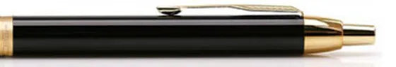 Parker IM Black Gold Trim Ballpoint Pen