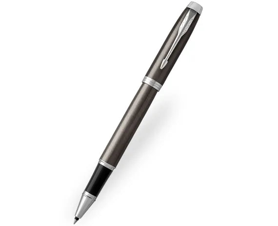 Parker IM Dark Espresso Chrome Trim Rollerball Pen