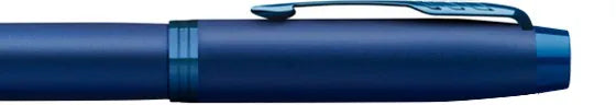 Parker IM Monochrome Blue fountain pen engraving preview