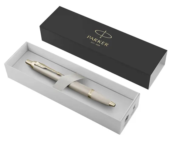 Parker IM Monochrome Champagne Ballpoint Pen