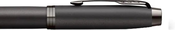 Parker IM Monochrome Titanium fountain pen engraving preview