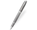 Parker IM Rituals Grey Chrome Trim Fountain Pen
