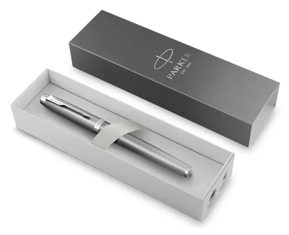 Parker IM Rituals Grey Chrome Trim Fountain Pen