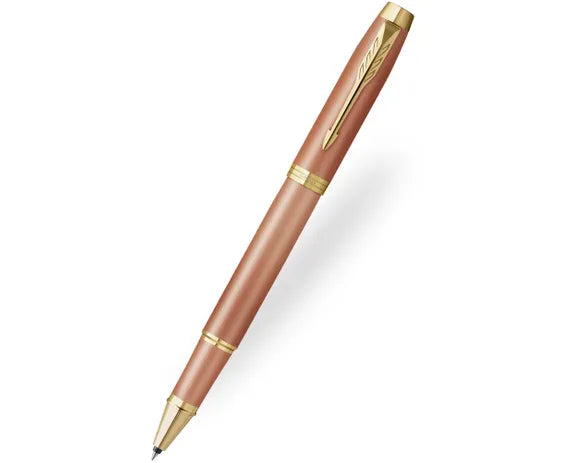 Parker IM Rituals Orange Gold Trim Rollerball Pen