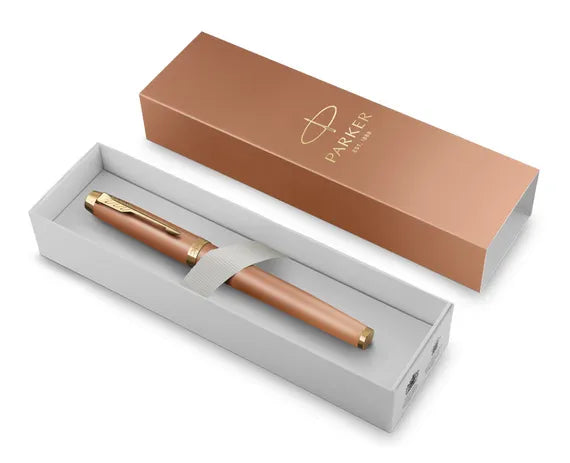 Parker IM Rituals Orange Gold Trim Fountain Pen