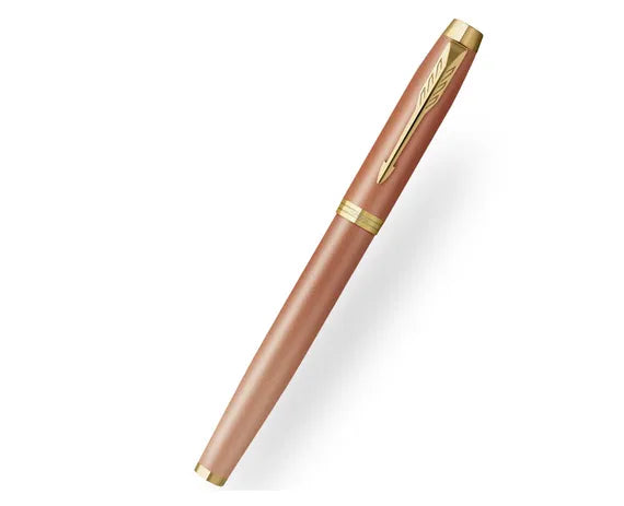 Parker IM Rituals Orange Gold Trim Rollerball Pen