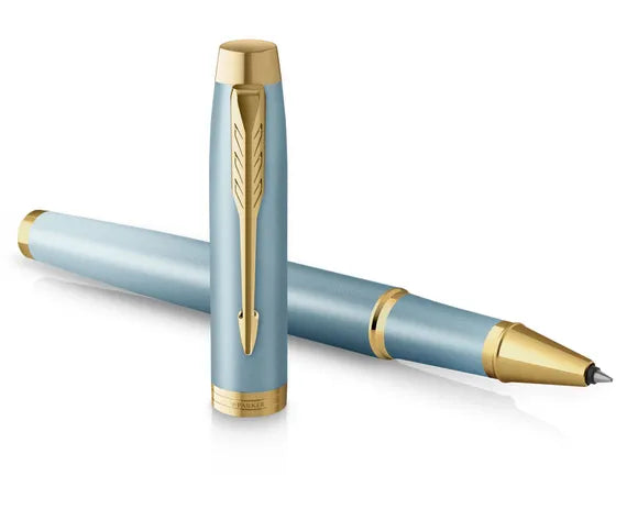 Parker IM Rituals Turquoise Green Gold Trim Rollerball Pen