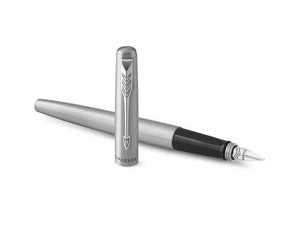 Parker Jotter Stainless Steel Chrome Trim Fountain Pen