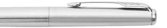 Parker Jotter Stainless Steel Chrome Trim fountain pen engraving preview