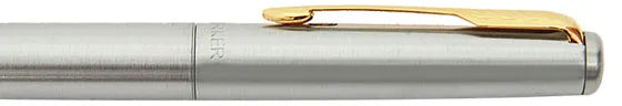Parker Jotter Stainless Steel Gold Trim fountain pen engraving preview