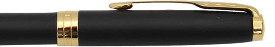 Parker Sonnet Matte Black Gold Trim Ballpoint Pen