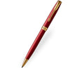 Parker Sonnet Red Gold Trim Ballpoint Pen