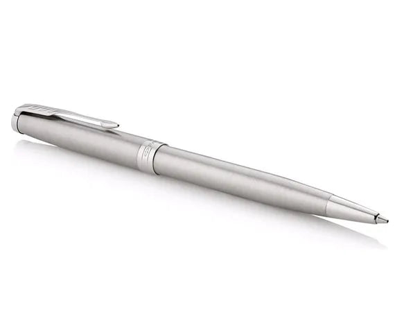 Parker Sonnet Stainless Steel Chrome Trim Ballpoint Pen