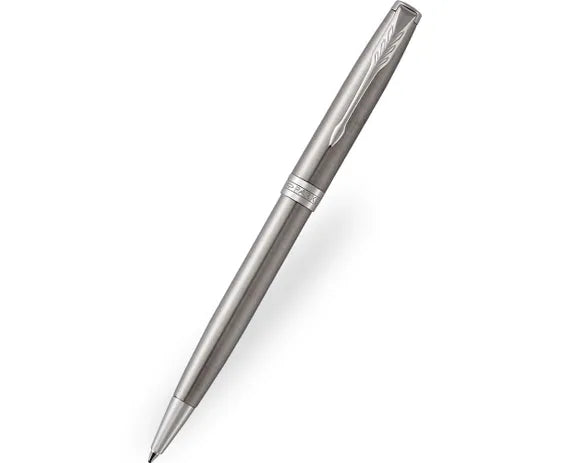 Parker Sonnet Stainless Steel Chrome Trim Ballpoint Pen
