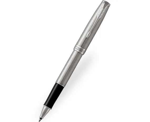 Parker Sonnet Stainless Steel Chrome Trim Rollerball Pen