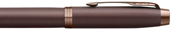 Parker IM Monochrome Burgundy fountain pen engraving preview
