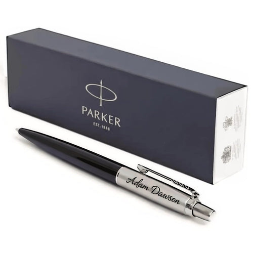 Personalised Parker Jotter Pen - Black