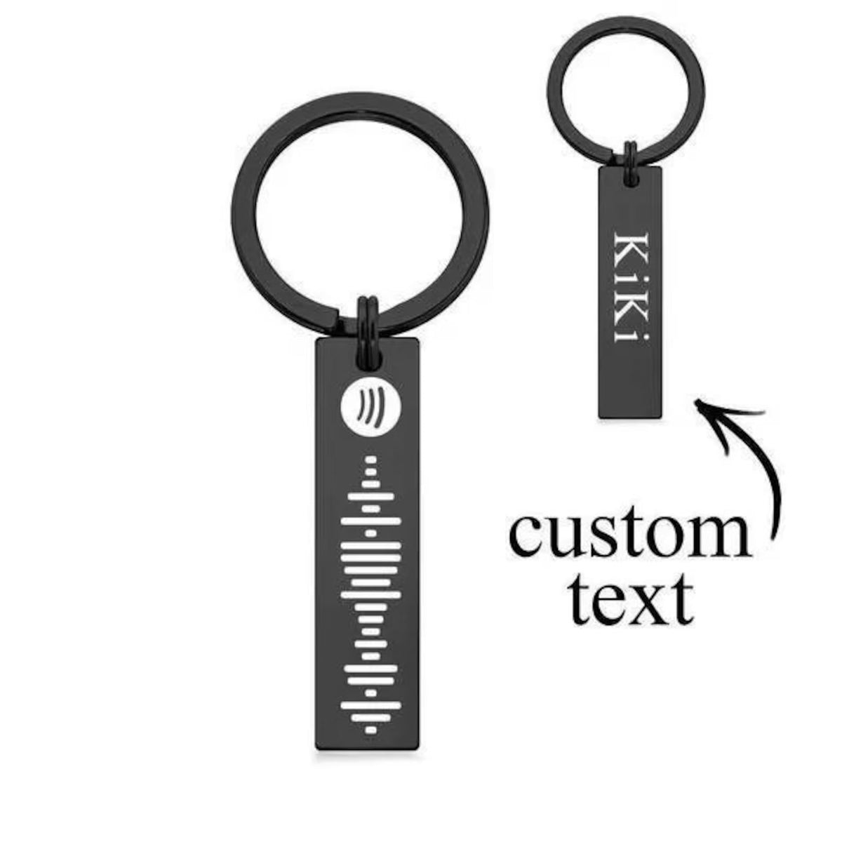 Personalised Spotify Code Keychain