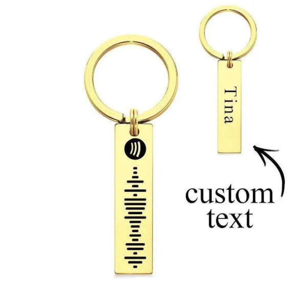 Personalised Spotify Code Keychain