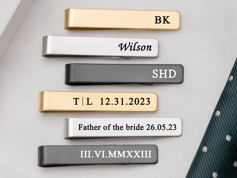 Personalised Tie Clip