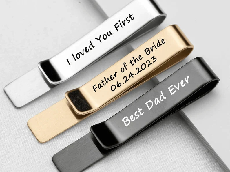 Personalised Tie Clip