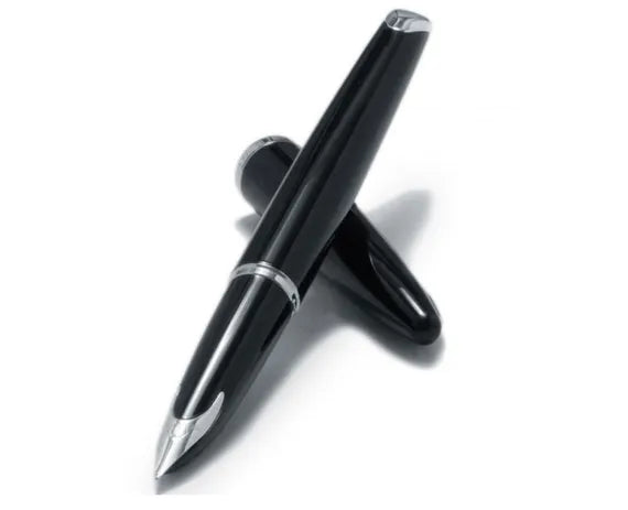 Waterman Carene Black Sea Silver Trim Fountain Pen