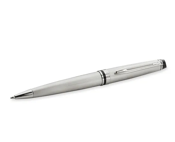 Waterman Expert Stainless Steel Chrome Trim Ballpoint Pen