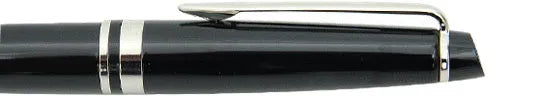 Waterman Expert Black Chrome Trim Ballpoint Pen