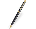 Waterman Hemisphere Black Gold Trim Ballpoint Pen